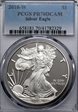 2018-W $1 Silver Eagle PR70DCAM