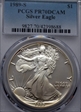 1989-S $1 Silver Eagle PR70DCAM
