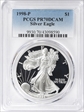 1998-P $1 Silver Eagle PR70DCAM