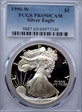 1995-W $1 Silver Eagle PR69DCAM