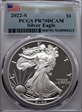 2022-S $1 Silver Eagle First Day of Issue PR70DCAM