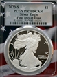 2023-S $1 Silver Eagle First Day of Issue Flag Picture Frame PR70DCAM