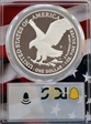 2023-S $1 Silver Eagle First Day of Issue Flag Picture Frame PR70DCAM