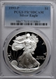 1993-P $1 Silver Eagle PR70DCAM