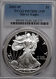 2002-W $1 Silver Eagle PR70DCAM