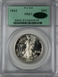 1942 50C PR67