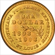 1903 G$1 LA Purchase, McKinley MS67