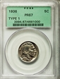 1936 5C Satin PR67