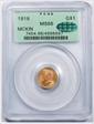 1916 G$1 McKinley MS66