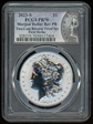 2023-S $1 Morgan Dollar Rev PR  Two-Coin Reverse Proof Set First Strike PR70