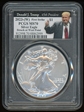 2023-(W) $1 Silver Eagle Struck at West Point First Strike MS70