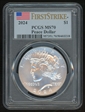 2024 $1 Peace Dollar First Strike MS70
