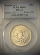 1951-S 50C Washington-Carver MS65