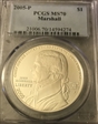 2005-P $1 Marshall MS70