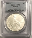 2004-P $1 Edison MS70