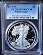 2011-W $1 Silver Eagle PR70DCAM