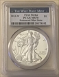 2013-W $1 Enhanced Silver Eagle West Point Mint Set First Strike SP70