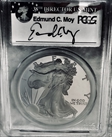 1996-P $1 Silver Eagle Moy Signature PR69DCAM