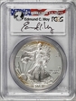 2002-W $1 Silver Eagle Moy Signature PR69DCAM