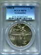 1995-D $1 Gymnastics MS70