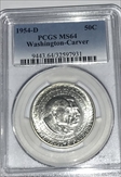 1954-D 50C Washington-Carver MS64