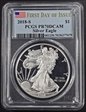 2018-S $1 Silver Eagle First Day of Issue PR70DCAM