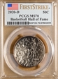 2020-D 50C Basketball Hall of Fame First Strike MS70