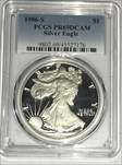 1986-S $1 Silver Eagle PR69DCAM