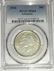 1936 50C Arkansas MS64