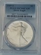 1989-S $1 Silver Eagle PR70DCAM