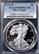 2014-W $1 Silver Eagle PR70DCAM