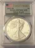 2023-W  $1 Silver Eagle First Strike PR70DCAM