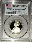 2023-S 25C Jovita Idar First Strike PR70DCAM