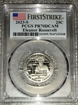 2023-S 25C Eleanor Roosevelt First Strike PR70DCAM