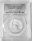 1986-S 50C Statue Of Liberty PR70DCAM