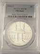 1984-P $1 Olympic MS70