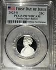 2023-S 25C Jovita Idar-Silver First Day of Issue PR70DCAM
