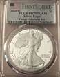 2024-W  $1 Silver Eagle Congratulations Set First Strike PR70DCAM