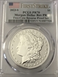 2023-S $1 Morgan Dollar Rev PR  Two-Coin Reverse Proof Set First Strike PR70