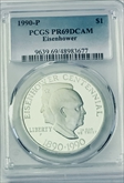 1990-P $1 Eisenhower PR69DCAM