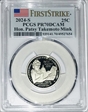 2024-S 25C Hon. Patsy Takemoto Mink First Strike PR70DCAM