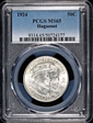 1924 50C Huguenot MS65