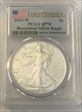 2025-W $1 Burnished Silver Eagle First Strike SP70