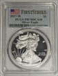 2017-W $1 Silver Eagle First Strike PR70DCAM