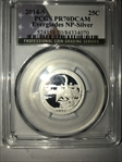 2014-S 25C Everglades NP-Silver PR70DCAM