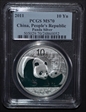 2011 10 Yn Panda Silver PAN-543A MS70