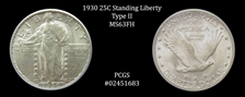 1930 25C MS63FH
