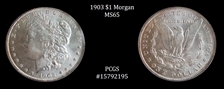 1903 $1 MS65