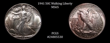 1941 50C MS65