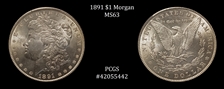 1891 $1 MS63